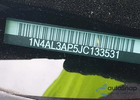 2018 Nissan Altima 2.5 Sr из США, поврежденный, VIN 1N4AL3AP5JC133531